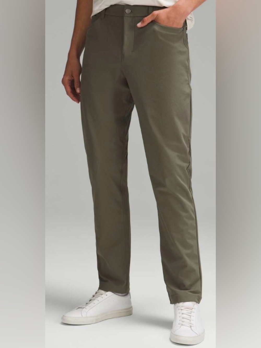 Lululemon ABC Classic-Fit Pant *Warpstreme Army Green Men’s Size 34